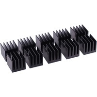 GPU Heatsinks 15x15mm Carte graphique Radiateur Noir, Refroidisseurs Chipset