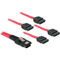 Sata 4x 1m câble SCSI Rouge, Adaptateur precio
