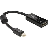 Adapter mini Displayport / HDMI 0,18 m mini Displayport 20-pin M HDMI 19-pin FM Noir, Adaptateur características