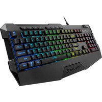 SKILLER SGK4 clavier USB QWERTY Anglais américain Noir, Clavier Gaming