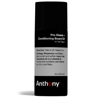 Huile pour Barbe Pre-Shave Conditioning Anthony 59 ml