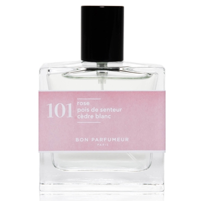 Bon Parfumeur 101 Rose Sweet Pea White Cedar Eau de Parfum (Various Sizes) - 30ml