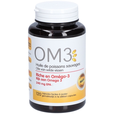 Om3 Huile de poissons sauvages