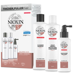 NIOXIN 3-Part System 3 Loyalty Kit for Coloured Hair with Light Thinning características