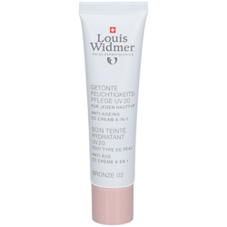 Louis Widmer Soin Teinté Hydratant UV 20 Bronze 02 sans parfum características