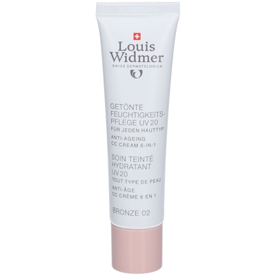Louis Widmer Soin Teinté Hydratant UV 20 Bronze 02 sans parfum