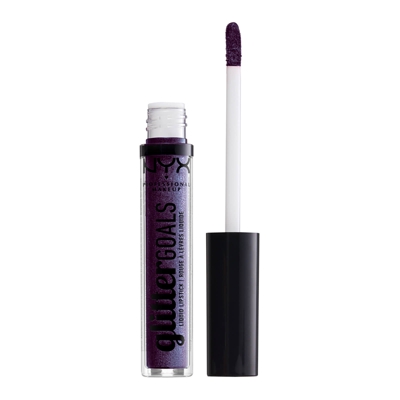 NYX Professional Makeup Glitter Goals Liquid Lipstick (Various Shades) - Amethyst Vibes