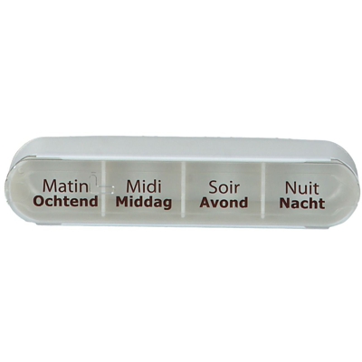 Pilbox Blanc / Marron