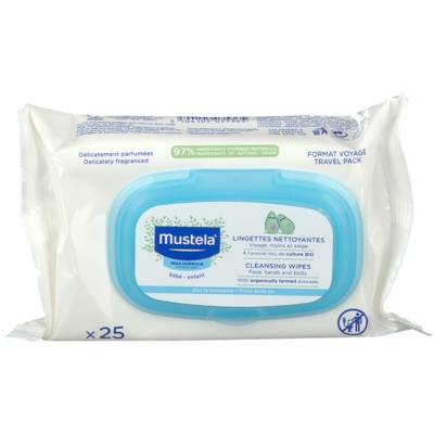 Mustela Baby Lingettes Visage Humides
