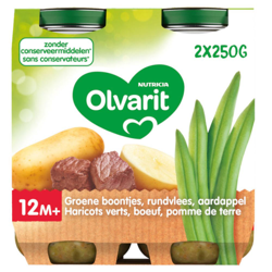 Olvarit Haricots verts Bœuf Pomme de terre 12+ mois precio