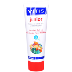 Vitis® Junior Dentifrice Gel Tutti Frutti características