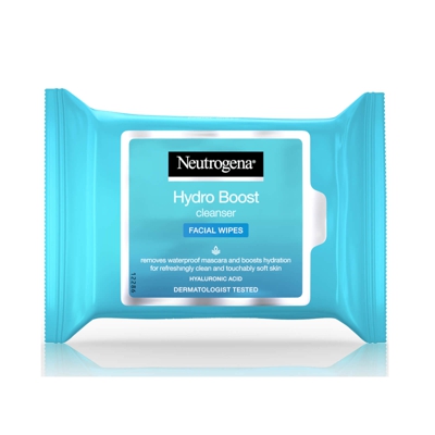 Lingettes démaquillantes hydratantes Hydro Boost Neutrogena (25 lingettes)
