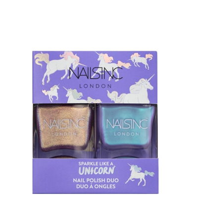 Duo de Vernis à Ongles Sparkle Like a Unicorn nails inc. 2 x 14 ml