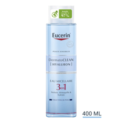 Eucerin® DermatoCLEAN [Hyaluron] Eau Micellaire 3 en 1 características