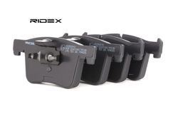 RIDEX Plaquettes De Frein BMW 402B0510 34106799801,34106859181,34106859182 Jeu De Plaquettes De Frein,Jeu de plaquettes de frein, frein à disque características