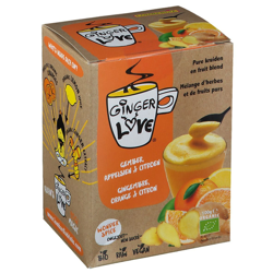 GingerLove Bio Thé Gingembre, Orange & Citron en oferta