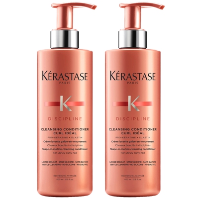 Après-Shampooing Nettoyant Curl Idéal Kérastase Discipline Duo 400 ml