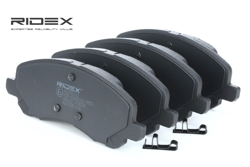 RIDEX Plaquettes De Frein JEEP,HYUNDAI,CHRYSLER 402B0112 05191231AA,5191217AA,5191229AA 5191231AA,5191244AA,68020494AA,68035576AA,K05191217AA,4605A261 precio