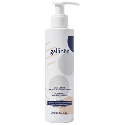 Lait pour corps Probiotic de Gallinée 200ml