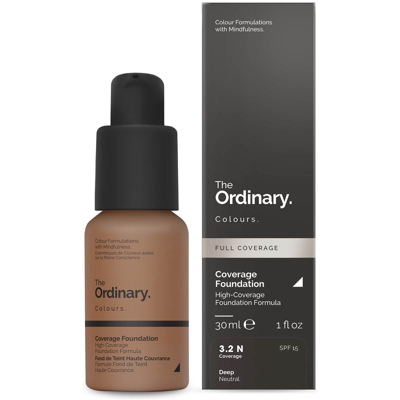 Fond de Teint Haute Couvrance SPF 15 The Ordinary Colours 30 ml (différentes teintes disponibles) - 3.2N