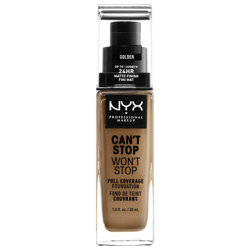 Fond de Teint 24 Heures Can't Stop Won't Stop NYX Professional Makeup (différentes teintes disponibles) - Golden en oferta