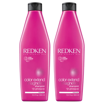 Shampooing Color Extend Magnetic Redken Duo (2 x 300 ml)