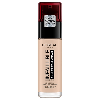 L'Oréal Paris Infallible 24hr Freshwear Liquid Foundation (Various Shades) - 015 Porcelaine