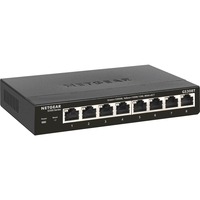 GS308T Géré L2 Gigabit Ethernet (10/100/1000) Noir, Commutateur