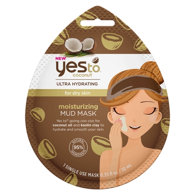 Masque de Boue Hydratant Moisturizing Mud Mask yes to coconut 10 ml