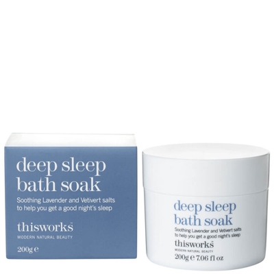 this works Deep Sleep sels de bain (200g)