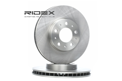 RIDEX Disques De Frein 82B0124 Frein à Disque,Disque de frein VOLVO,V70 I LV,XC70 CROSS COUNTRY,850 Ranchera familiar LW,940 Kombi 945,850 LS,S70 LS características