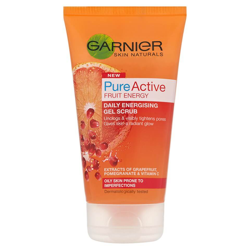 Exfoliant gel énergisant Pure de Garnier Skin Naturals  (150ml) en oferta