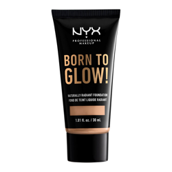 NYX Professional Makeup Born to Glow Naturally Radiant Foundation 30ml (Various Shades) - Natural características