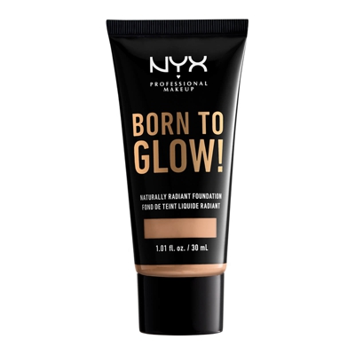 NYX Professional Makeup Born to Glow Naturally Radiant Foundation 30ml (Various Shades) - Natural
