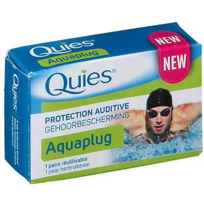 Quies® Aquaplug – Protection natation réutilisable