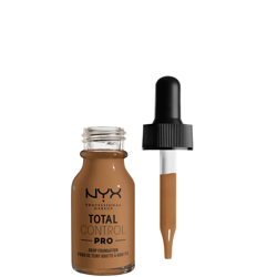 NYX Professional Makeup Total Control Pro Drop Controllable Coverage Foundation 13ml (Various Shades) - Nutmeg características
