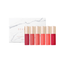 Dear Dahlia Paradise Dream Mini Velvet Lip Mousse 6 Set - Pink Collection en oferta