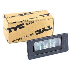 TYC Eclairage De Plaque d'Immatriculation 15-0389-00-9 Eclairage De Plaque,Feu De Plaque VW,SKODA,SEAT,TIGUAN 5N_,GOLF PLUS 5M1, 521,TOURAN 1T3 en oferta