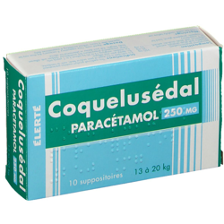 Coquelusédal Paracétamol 250 mg precio