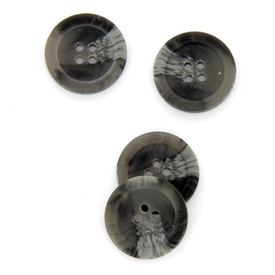 Boutons marbré gris 23 mm