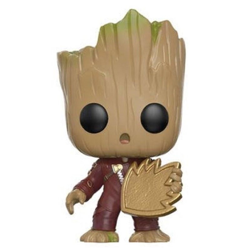 GROOT AVEC BOUCLIER / LES GARDIENS DE LA GALAXIE / FIGURINE FUNKO POP características