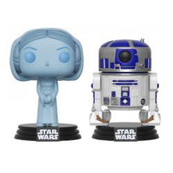 2-PACK LEIA ET R2-D2 / STAR WARS / FIGURINE FUNKO POP / SDCC 2017 EXCLUSIVE precio