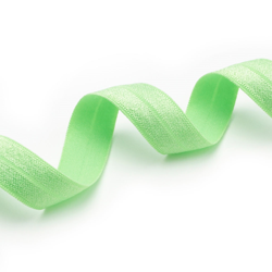 Elastique biais vert fluo pré-plié en oferta