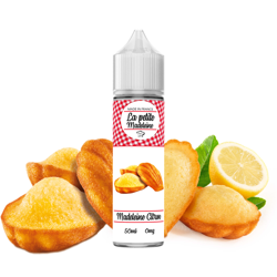 E-liquide La petite madeleine 50 ml  50/50 PG/VG características