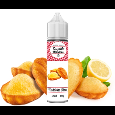 E-liquide La petite madeleine 50 ml  50/50 PG/VG