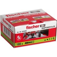 DUOPOWER cheville en bois 100 pièce(s) Rond, Goujon