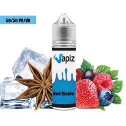 E liquide Red Diablo - 50ml - Vapiz - 50/50 PG/VG características