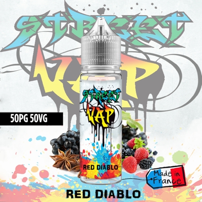E liquide Red Diablo - 50ml - Street Vap