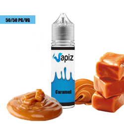 E liquide Caramel - 50ml - Vapiz 50/50 PG/VG en oferta
