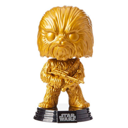 CHEWBACCA GOLD / STAR WARS / FIGURINE FUNKO POP / EXCLUSIVE SPECIAL EDITION en oferta